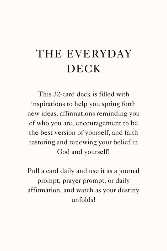The Everyday Deck - For Everybody