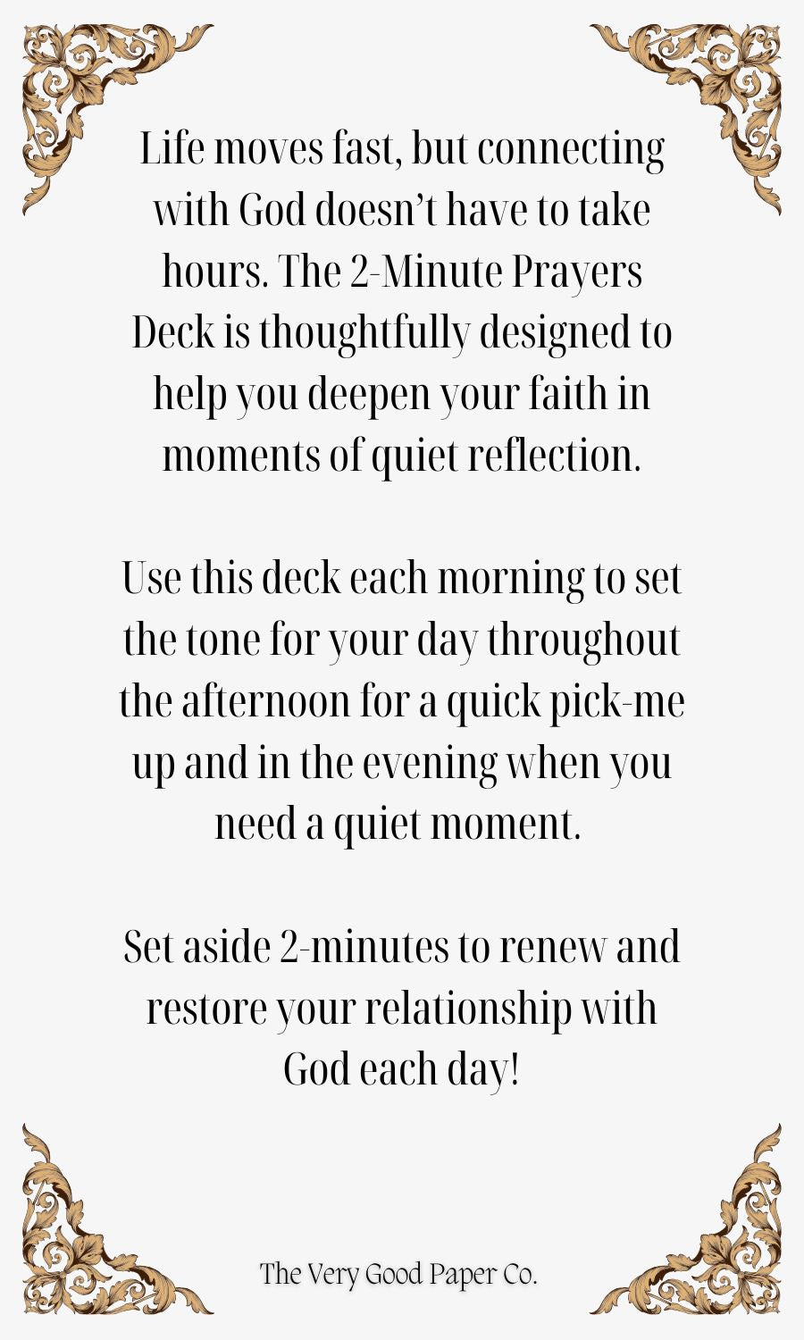 2-Minute Prayers